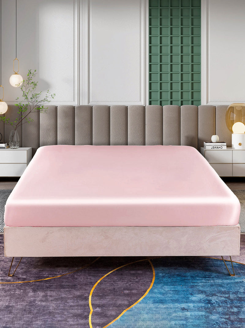 OPHELIA – Drap housse en soie de mûrier 100% pure – Luxe, confort & peau protégée