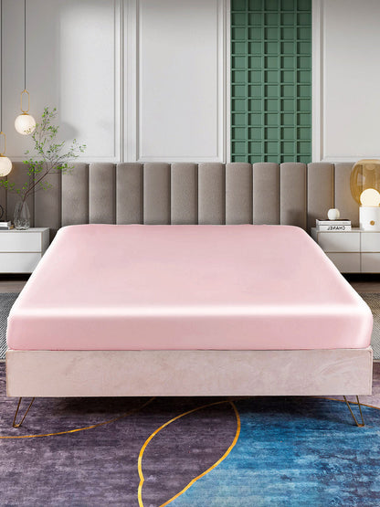 OPHELIA – Drap housse en soie de mûrier 100% pure – Luxe, confort & peau protégée